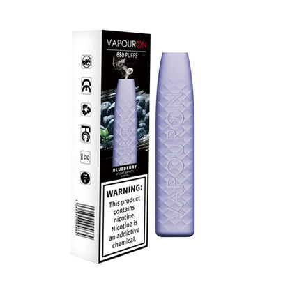 20mg Vapouron Bar Disposable Vape Pod 680 Puffs - ZERO VAPE STORE