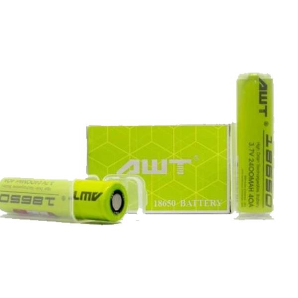 AWT 18650 3.7V 2400mAh 40A Battery - ZEROVAPES STORE