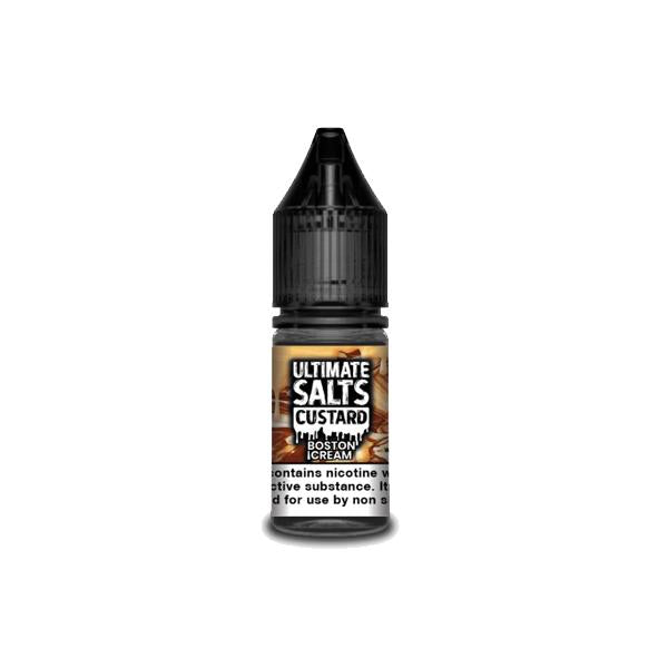 20MG Ultimate Puff Salts Custard 10ML Flavoured Nic Salts - ZERO VAPE STORE