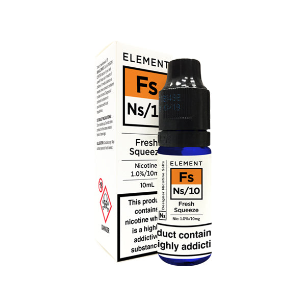 10MG Element Designer 10ML Flavoured Nic Salts - ZERO VAPE STORE