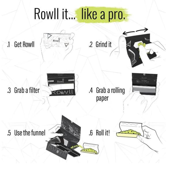 Rowll - All In 1 Rolling Kit - ZEROVAPES STORE