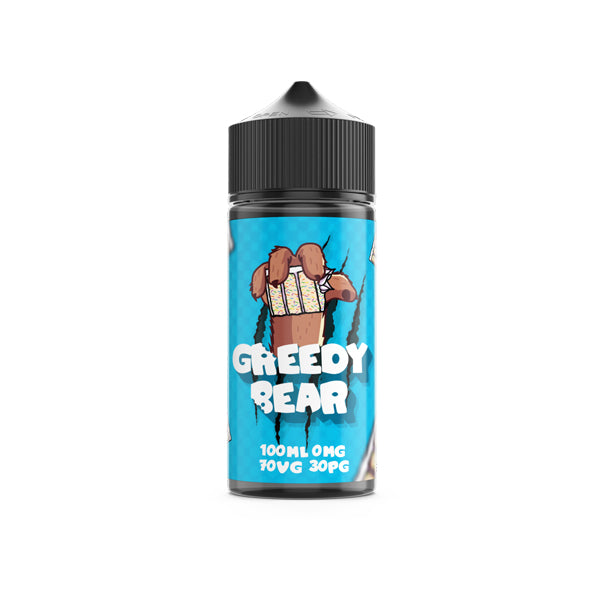 Greedy Bear 100ml Shortfill 0mg (70VG/30PG) - ZERO VAPE STORE