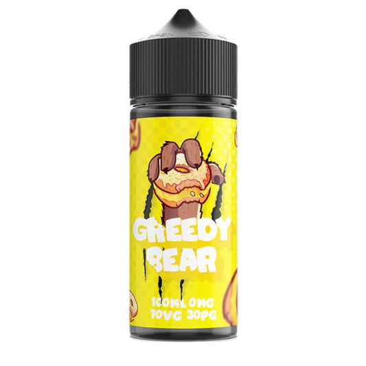 Greedy Bear 100ml Shortfill 0mg (70VG/30PG) - ZERO VAPE STORE