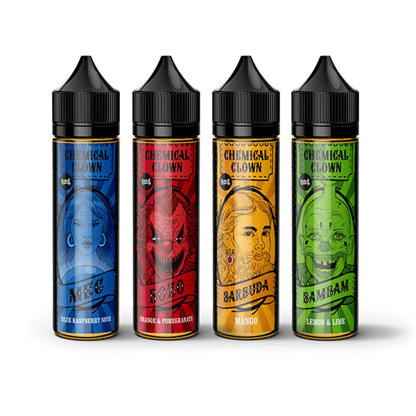 Chemical Clown 0mg 50ml Shortfill (70VG/30PG) - ZERO VAPE STORE