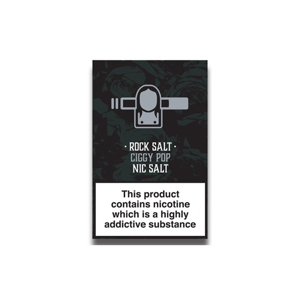Rock Salt Nic Salt By Alfa Labs 20MG 10ml (50PG/50VG) - ZERO VAPE STORE