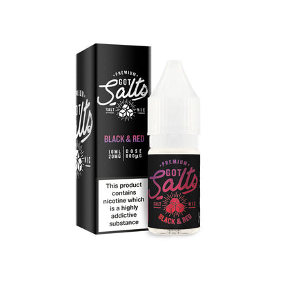 10mg Got Salts 10ml Nic Salts (50VG/50PG) - ZERO VAPE STORE