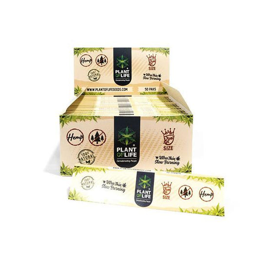 Plant of Life King Size Papers Organic Hemp - ZEROVAPES STORE
