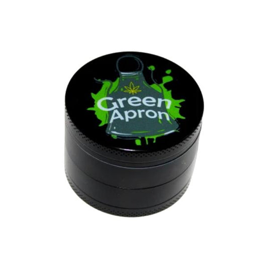 Green Apron Aluminium 4 Part Grinder 50mm - ZEROVAPES STORE