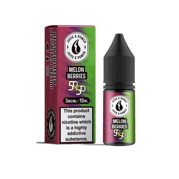 6mg Juice N' Power 10ml E-Liquid (50VG/50PG) - ZERO VAPE STORE