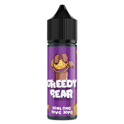 Greedy Bear 50ml Shortfill 0mg (70VG/30PG) - ZERO VAPE STORE