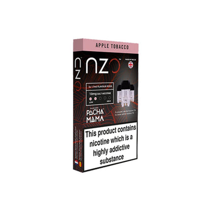 NZO 20mg Salt Cartridges with Pacha Mama Nic Salt (50VG/50PG) - ZERO VAPE STORE