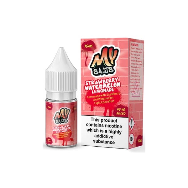 10mg My Salts Nic Salts 10ml (50VG/50PG) - ZERO VAPE STORE