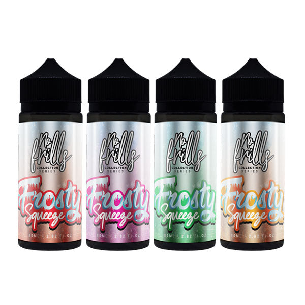 No Frills Collection Frosty Squeeze 80ml Shortfill 0mg (80VG/20PG) - ZERO VAPE STORE