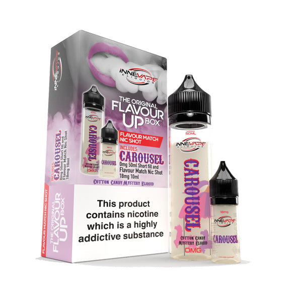 Innevape Flavour Up Box 0mg Shortfill & 18mg Nic Shot (80VG/20PG) - ZERO VAPE STORE