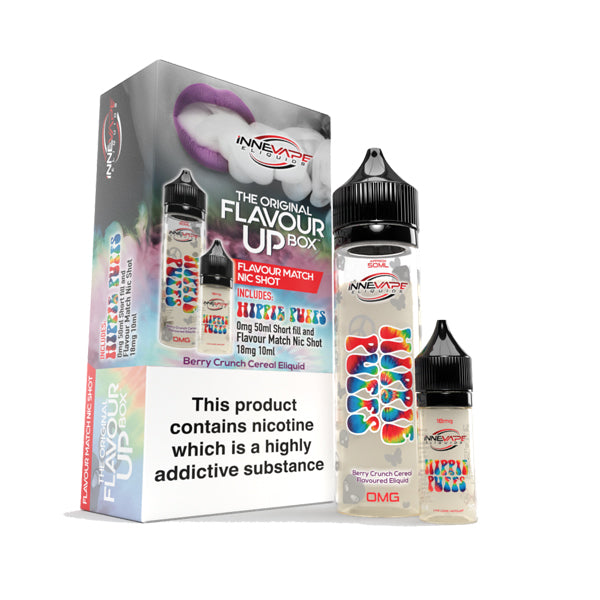 Innevape Flavour Up Box 0mg Shortfill & 18mg Nic Shot (80VG/20PG) - ZERO VAPE STORE