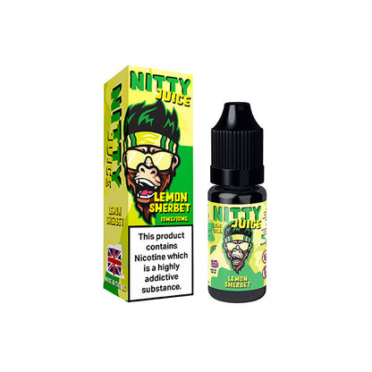 20mg Vapes Bars Nitty Juice Salts 10ml Nic Salt (50VG/50PG) - ZERO VAPE STORE