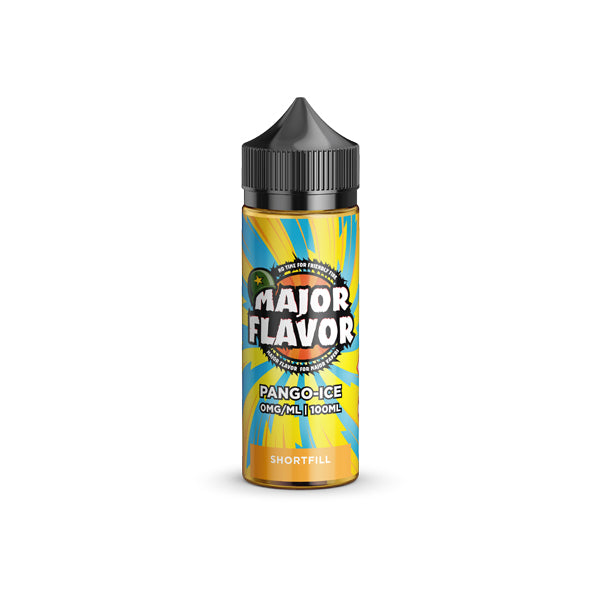 Major Flavor 100ml Shortfill 0mg (70VG/30PG) - ZERO VAPE STORE