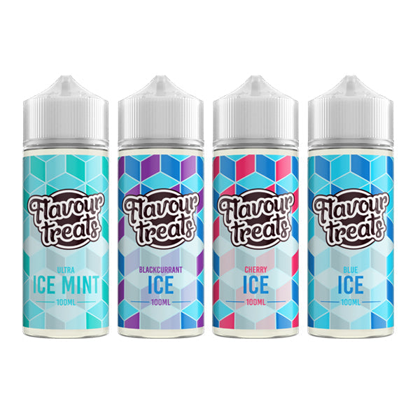 Flavour Treats Ice by Ohm Boy 100ml Shortfill 0mg (70VG/30PG) - ZERO VAPE STORE