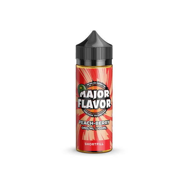 Major Flavor 100ml Shortfill 0mg (70VG/30PG) - ZERO VAPE STORE
