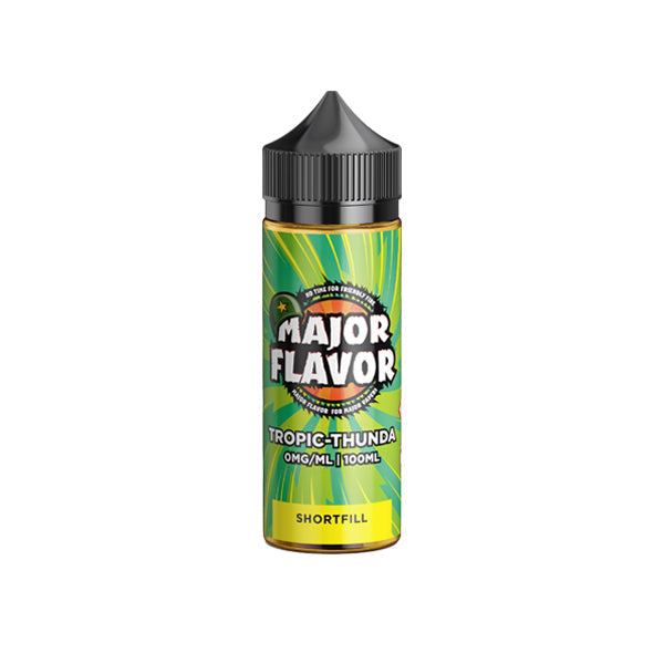 Major Flavor 100ml Shortfill 0mg (70VG/30PG) - ZERO VAPE STORE