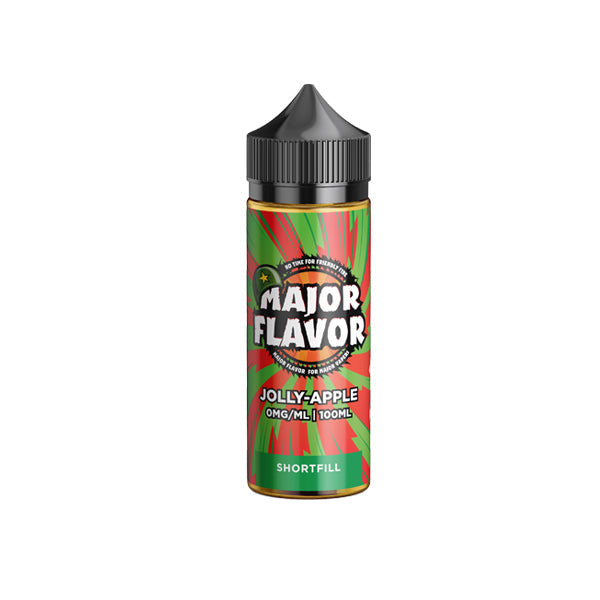 Major Flavor 100ml Shortfill 0mg (70VG/30PG) - ZERO VAPE STORE