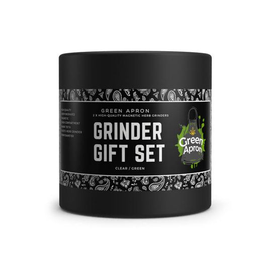 Green Apron 2 Grinder Gift Set - ZEROVAPES STORE