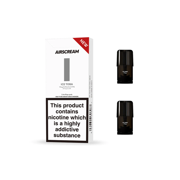 AirsPops Pre-filled Replacement Pods 2PCS 1.2ml