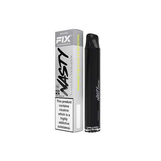 10mg Nasty Air Fix Disposable Vaping Device 675 Puffs - ZERO VAPE STORE