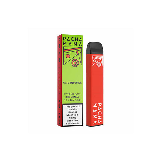 20mg Pacha Mama Disposable Vaping Device 600 Puffs - ZERO VAPE STORE