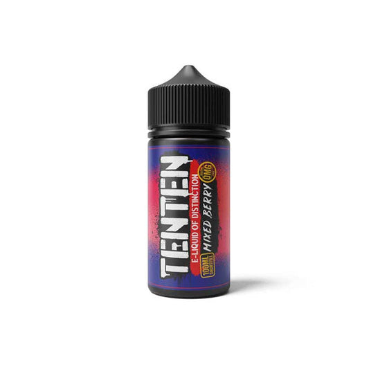 TenTen 100ml Shortfill 0mg (70VG/30PG) - ZERO VAPE STORE