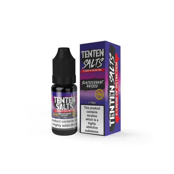 20mg TenTen 10ml Nic Salts (50VG/50PG) - ZERO VAPE STORE