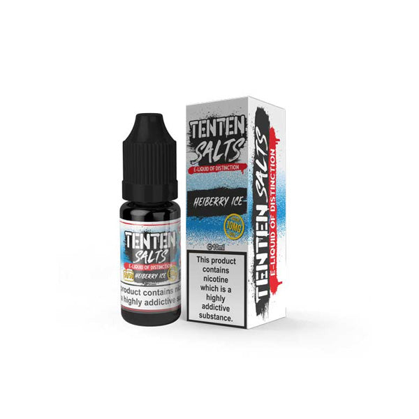 20mg TenTen 10ml Nic Salts (50VG/50PG) - ZERO VAPE STORE