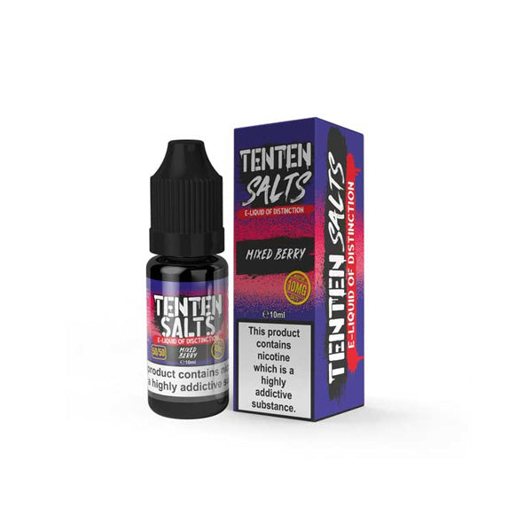 20mg TenTen 10ml Nic Salts (50VG/50PG) - ZERO VAPE STORE