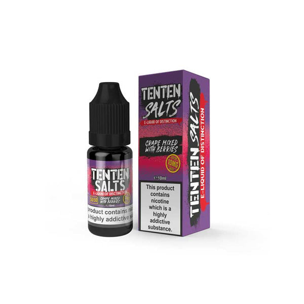 20mg TenTen 10ml Nic Salts (50VG/50PG) - ZERO VAPE STORE