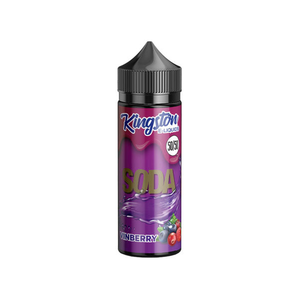 Kingston Soda 120ml Shortfill 0mg (50VG/50PG) - ZEROVAPES STORE