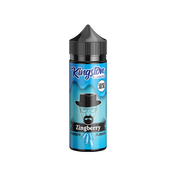 Kingston 120ml Shortfill 0mg (50VG/50PG) - ZERO VAPE STORE