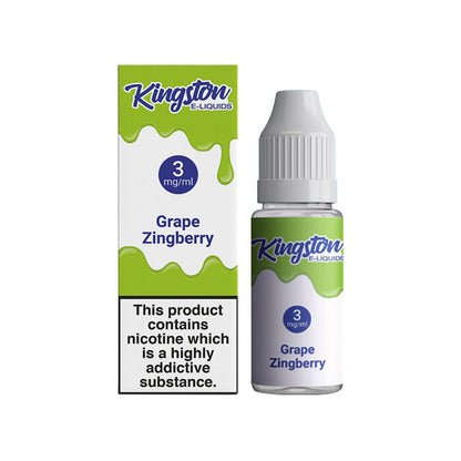 Kingston 6mg 10ml E-liquids (50VG/50PG) - ZERO VAPE STORE