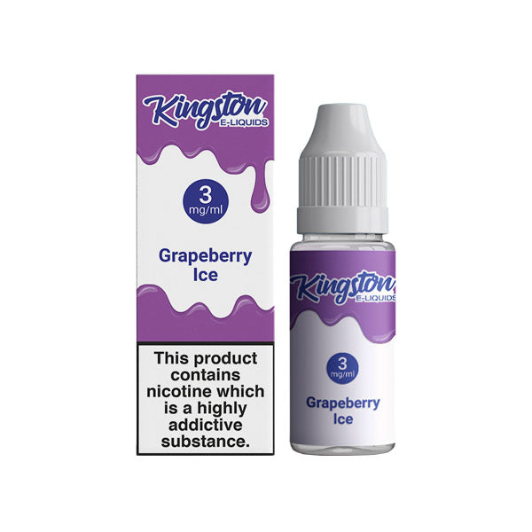 Kingston 6mg 10ml E-liquids (50VG/50PG) - ZERO VAPE STORE