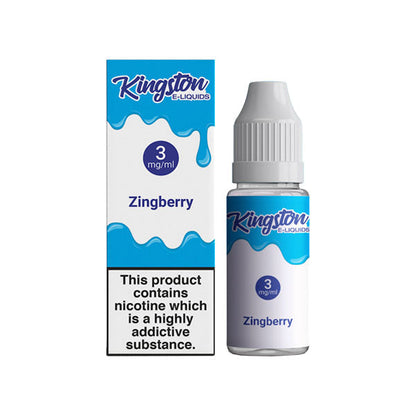 Kingston 18mg 10ml E-liquids (50VG/50PG) - ZERO VAPE STORE