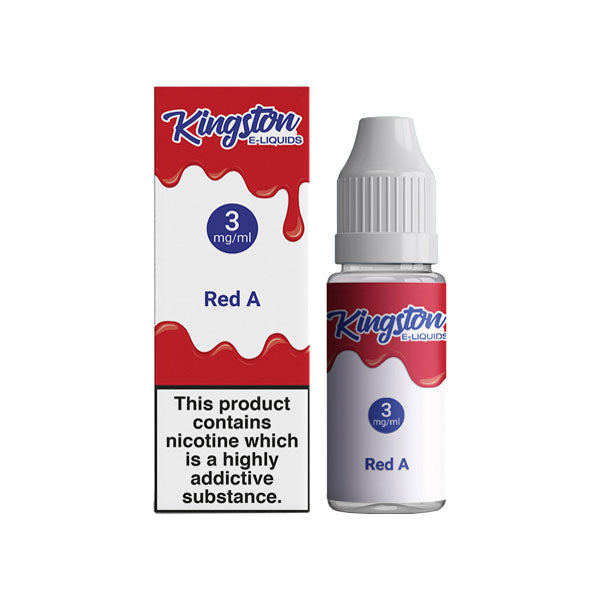 Kingston 18mg 10ml E-liquids (50VG/50PG) - ZERO VAPE STORE