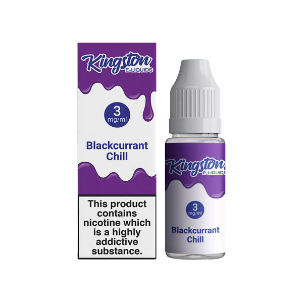 Kingston 18mg 10ml E-liquids (50VG/50PG) - ZERO VAPE STORE