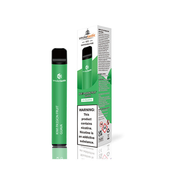 0mg Smoketastic ST600 Bar Disposable Vape Device 600 Puffs - ZERO VAPE STORE