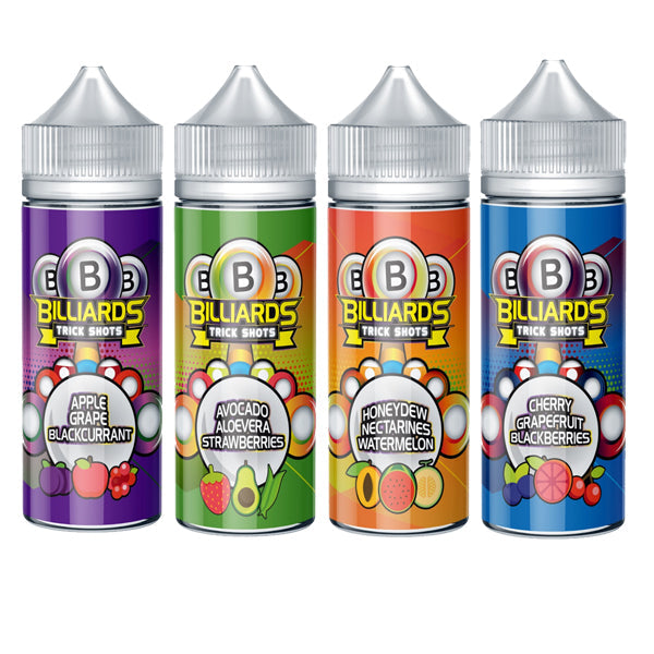 Billiards Trick Shots Range 100ml Shortfill 0mg (70VG/30PG) - ZERO VAPE STORE