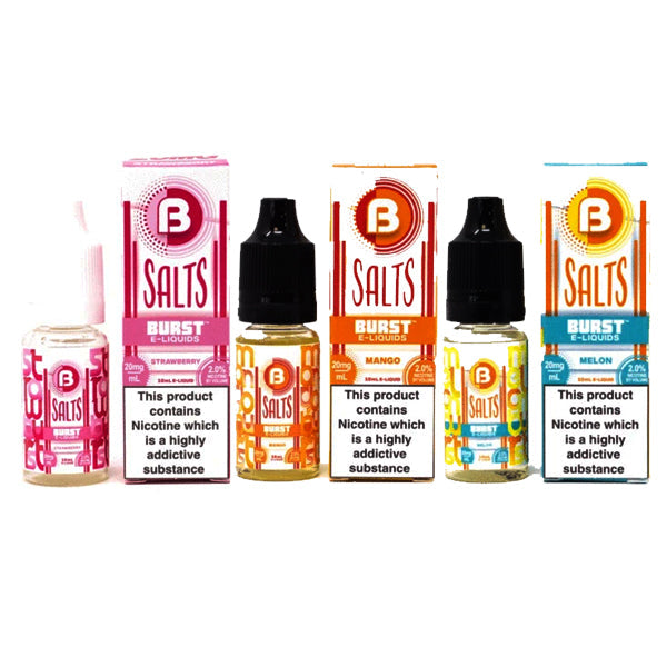 20mg Burst Nic Salts 10ml (50VG/50PG) - ZERO VAPE STORE