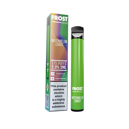 20mg Frost Bar Disposable Vape Kit 575 Puffs - ZERO VAPE STORE