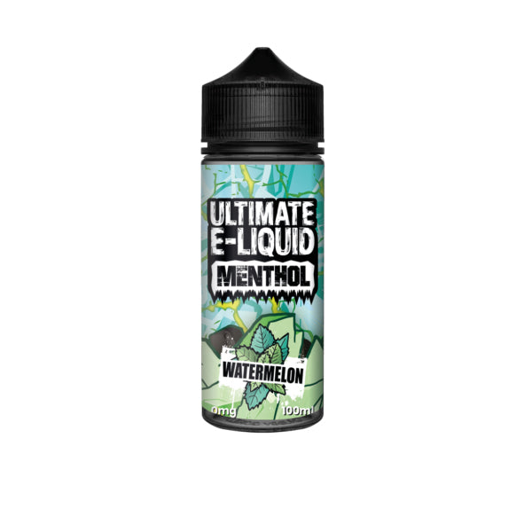 Ultimate E-liquid Menthol by Ultimate Puff 100ml Shortfill 0mg (70VG/30PG) - ZERO VAPE STORE