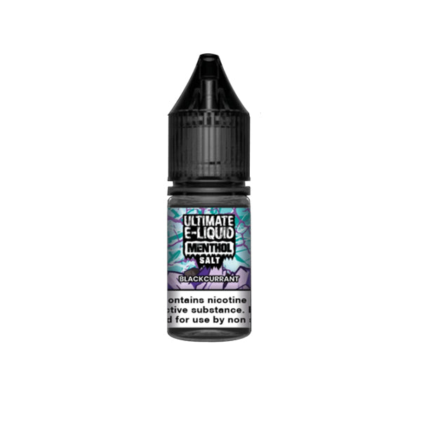 20mg Ultimate E-liquid Menthol Nic Salts 10ml (50VG/50PG) - ZERO VAPE STORE