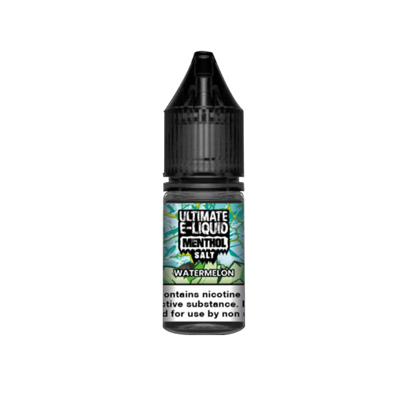 20mg Ultimate E-liquid Menthol Nic Salts 10ml (50VG/50PG) - ZERO VAPE STORE