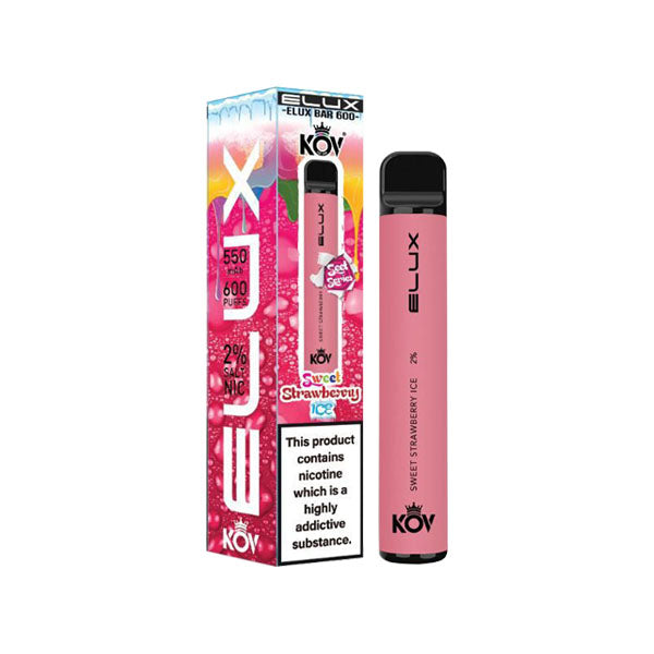 20mg Elux KOV Sweets Bar Disposable Vape Device 600 Puffs - ZERO VAPE STORE