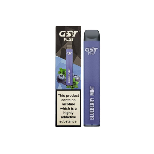 20mg GST Plus Disposable Vape Pod 800 Puffs - ZERO VAPE STORE